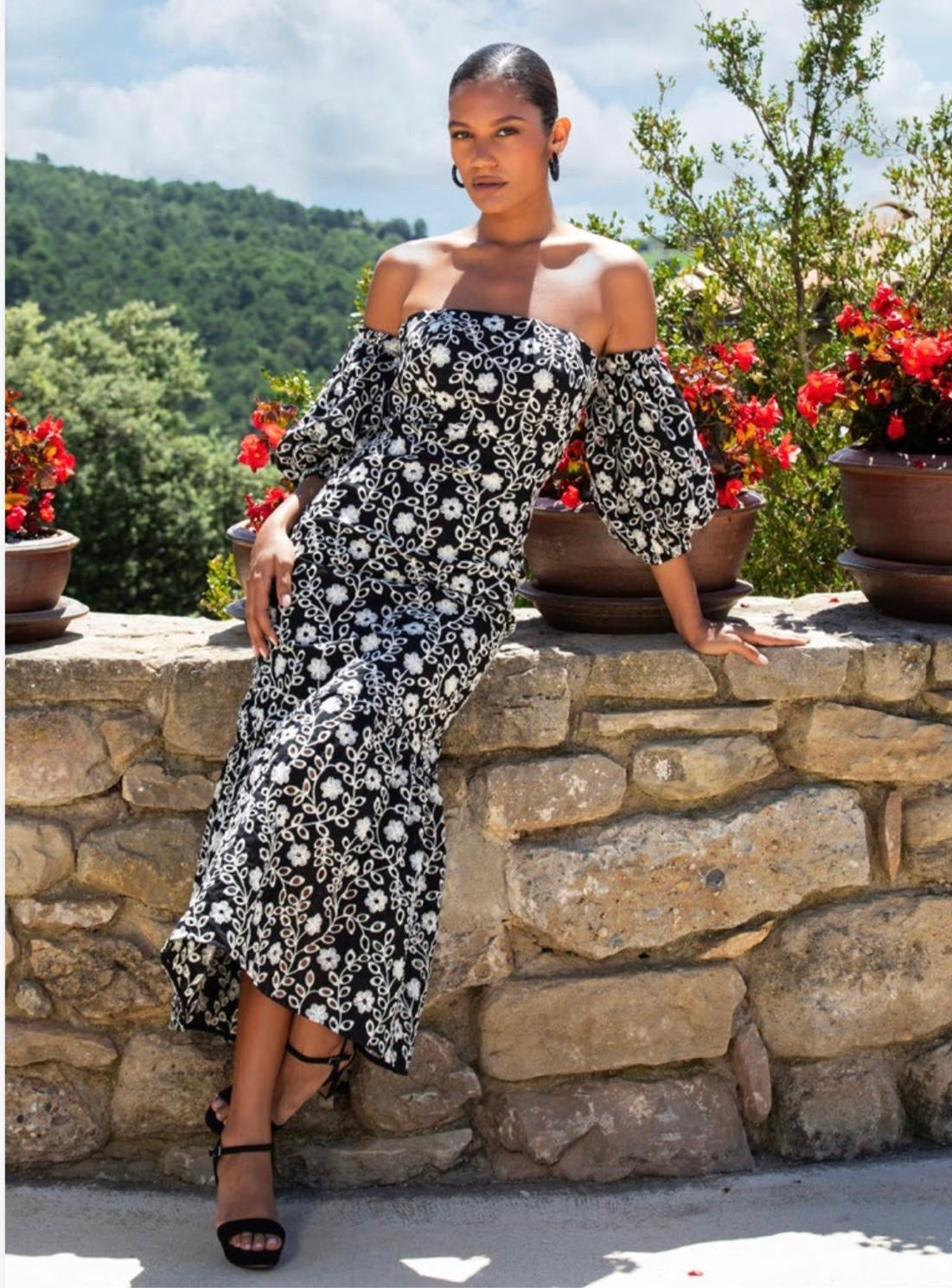 Vestido midi Sofía